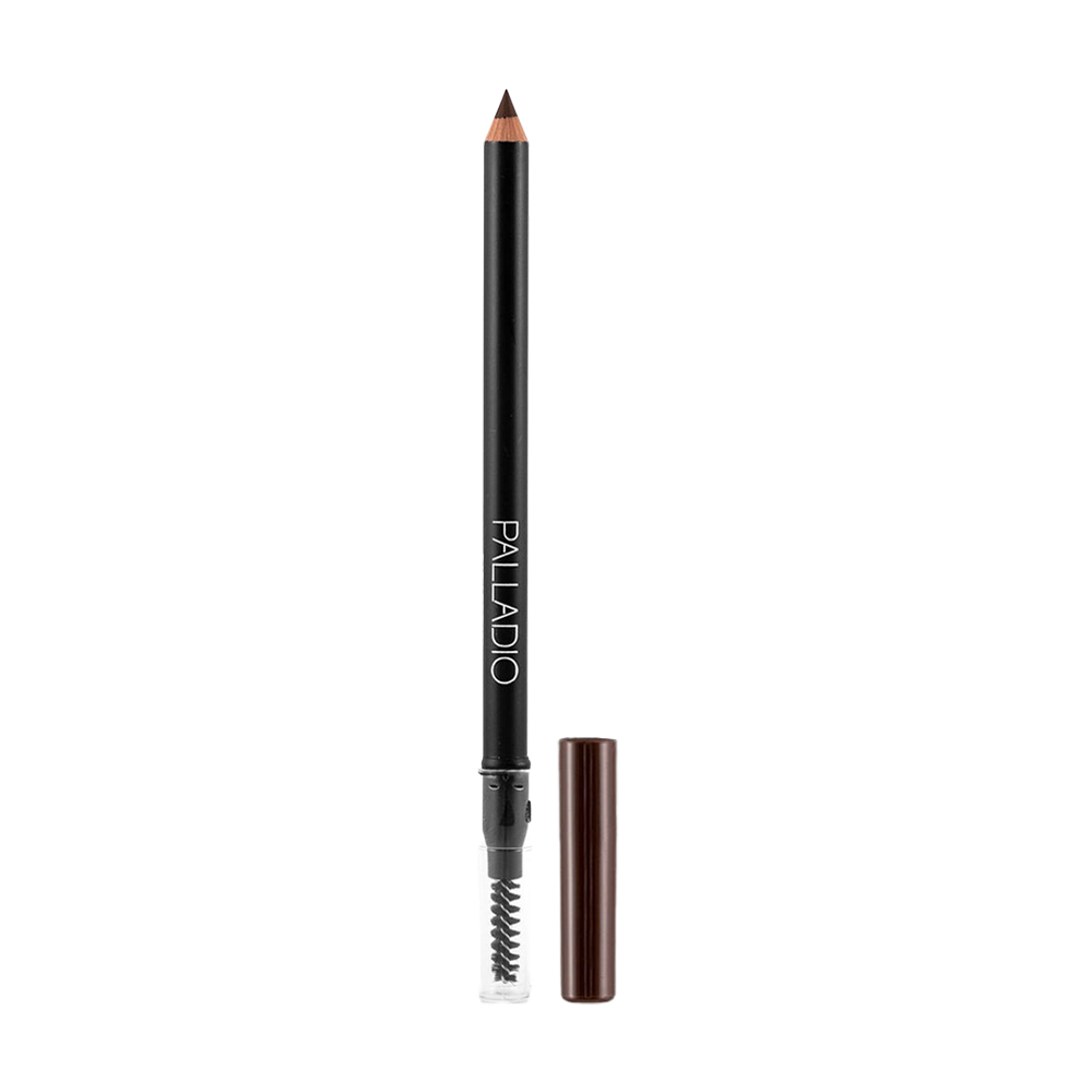 Олівець для брів Palladio Brow Pencil, PBL02 Dark Brown, 0.9 г